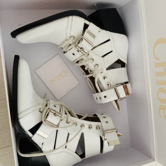 Chloe Rylee Boots Sz 37.5 US 7 (MSRP 1390$) - Picture 5 of 6